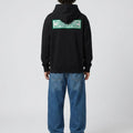 Felpa Propaganda Pocket Zip Hood Black
