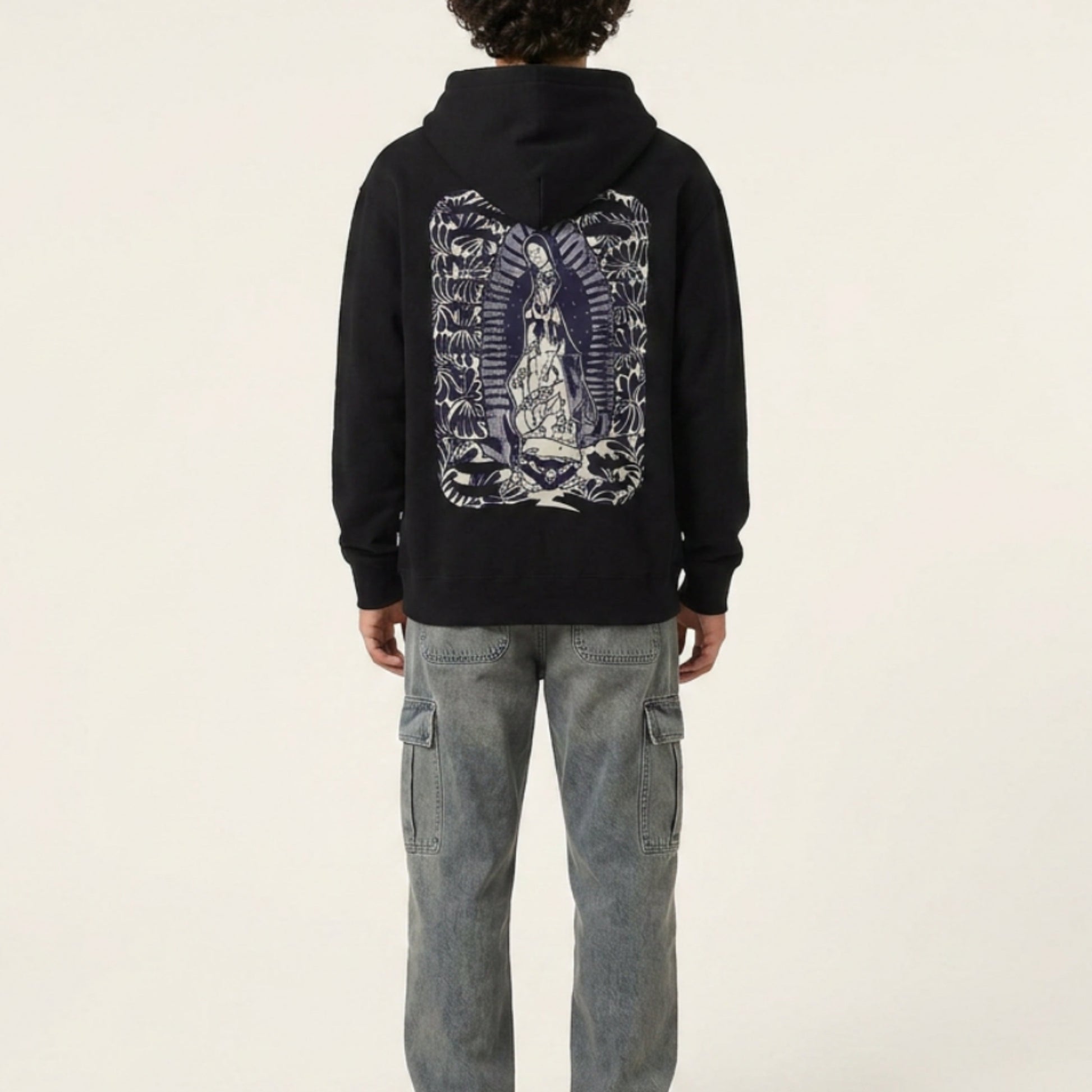 Felpa Propaganda Ribs Delft Black