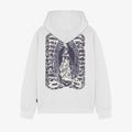 Felpa Propaganda Ribs Delft White