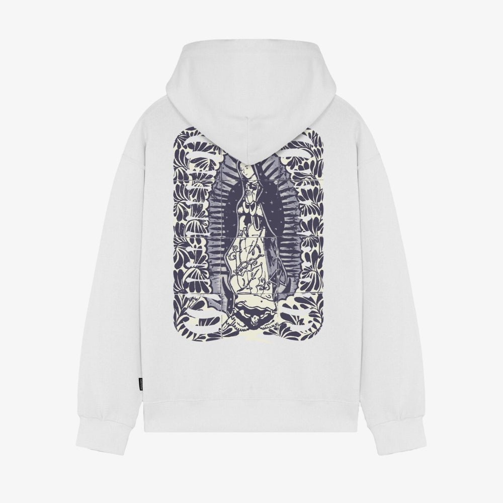 Felpa Propaganda Ribs Delft White
