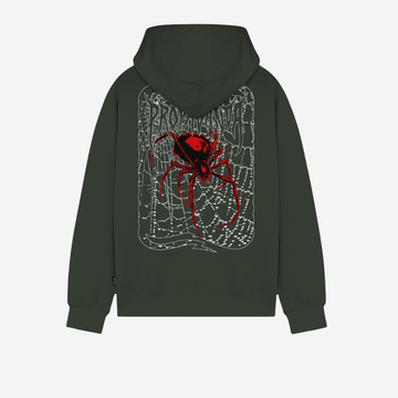 Felpa Propaganda Ribs Spider Olive