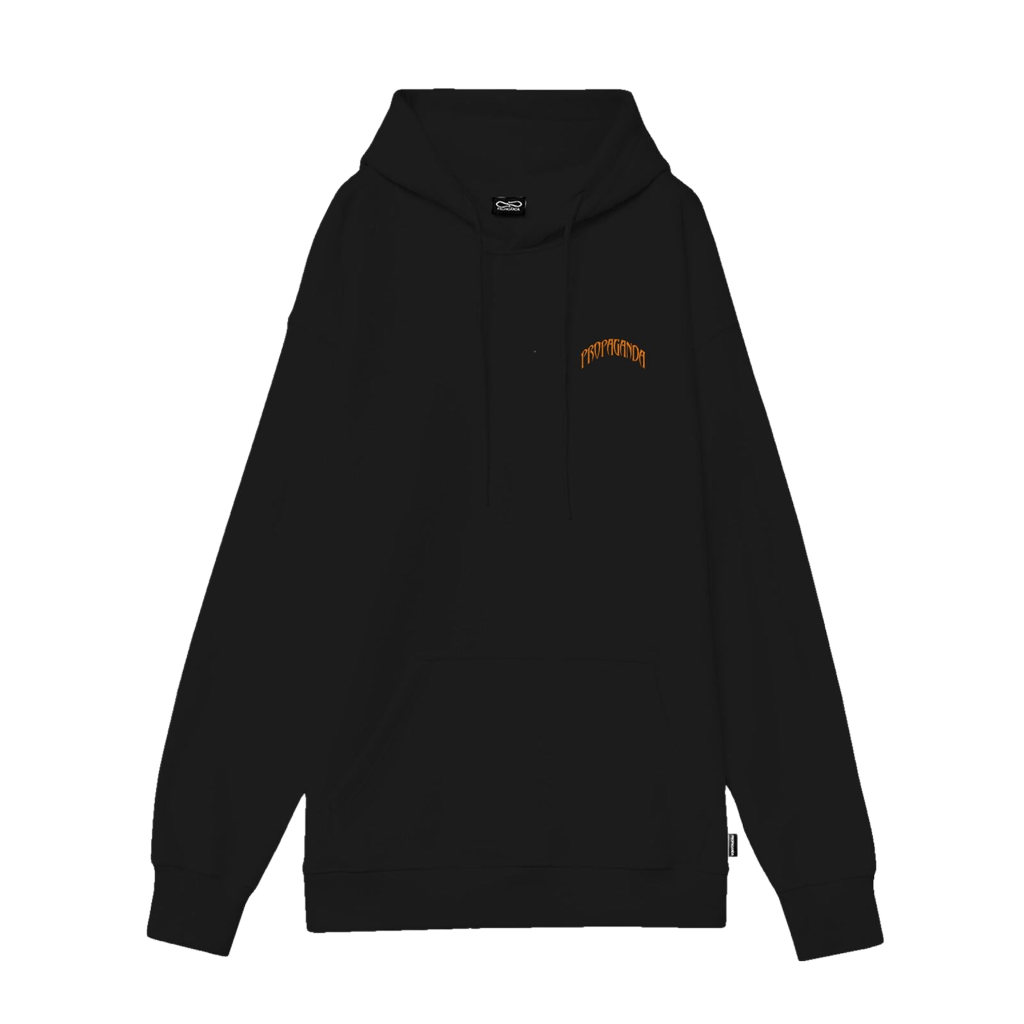Felpa Propaganda Triangle Cobrahm hoodie black