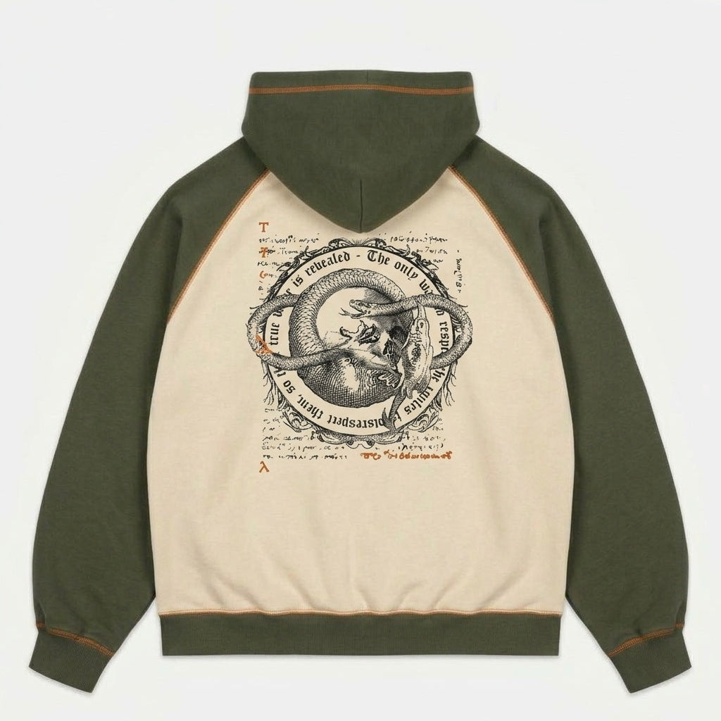 Felpa Propaganda Uroboro Zip Oister