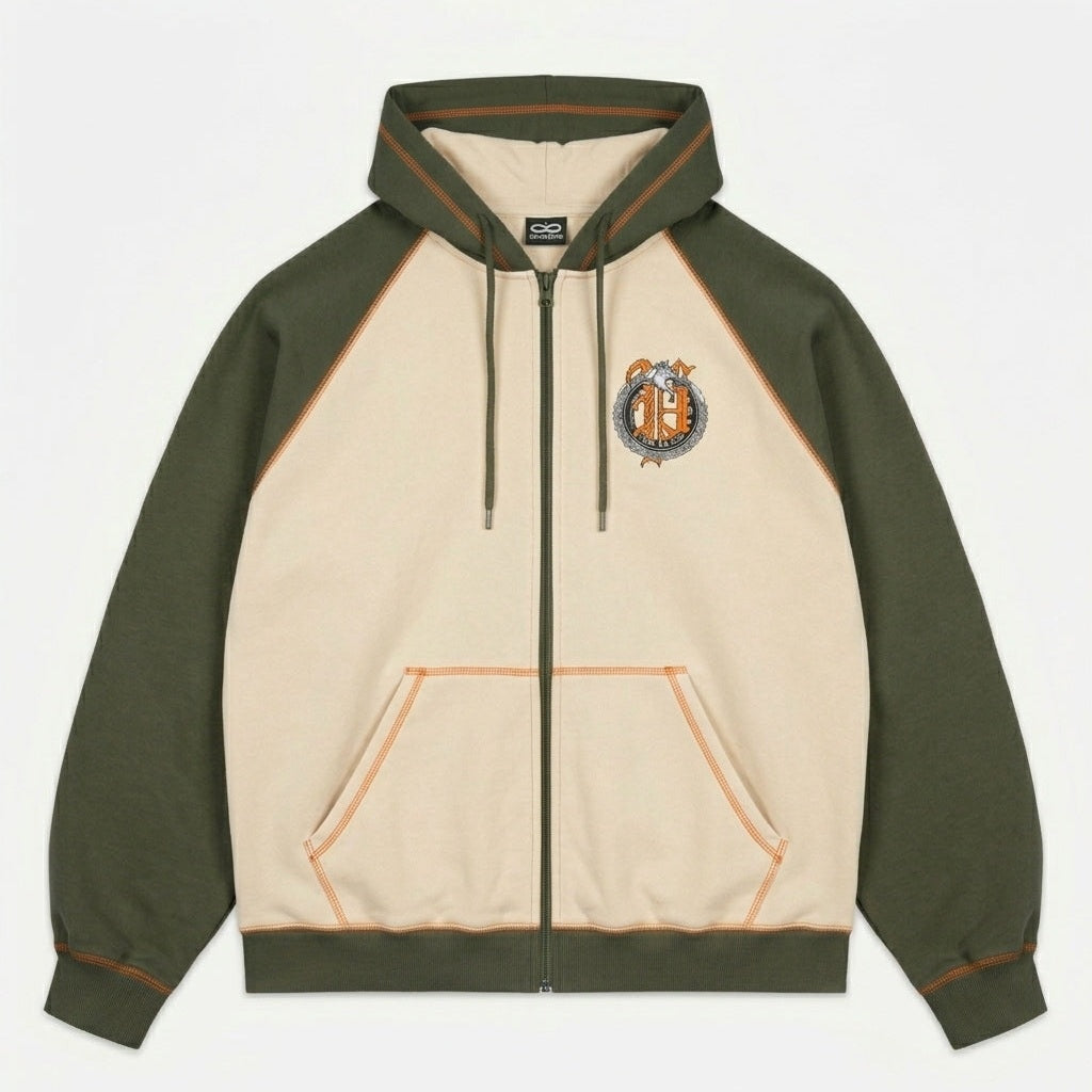 Felpa Propaganda Uroboro Zip Oister