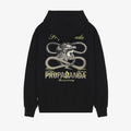 Felpa Propaganda Whisper Zip Black