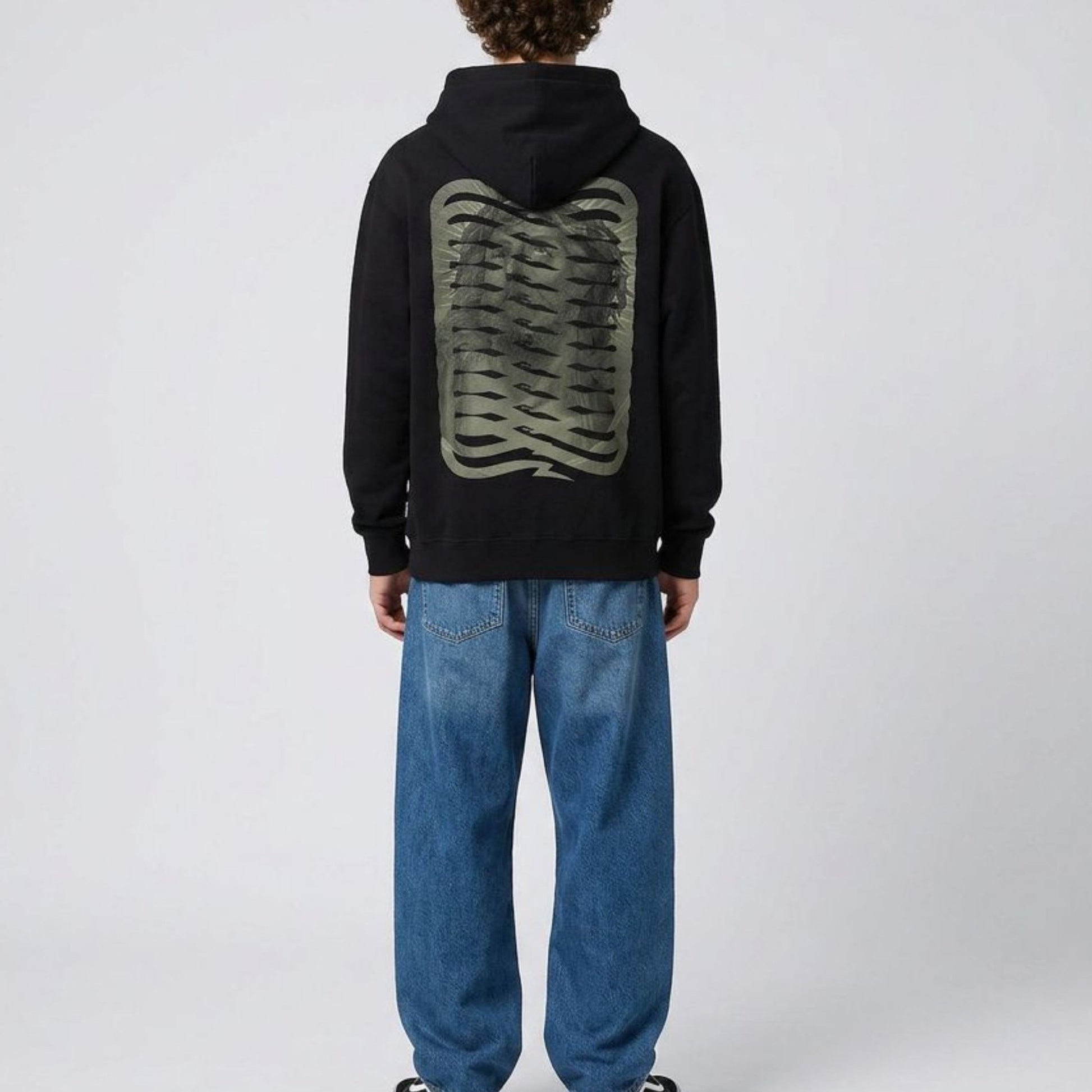 Felpa Propaganda Whisper Zip Black