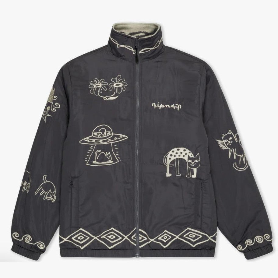 Felpa Rip N Dip Blonded Reverse Jkt Sand