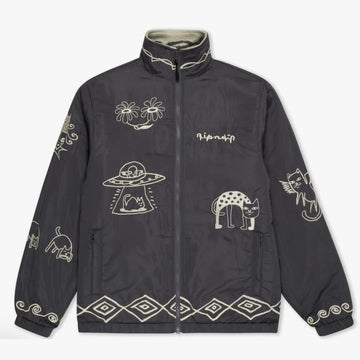 Felpa Rip N Dip Blonded Reverse Jkt Sand