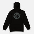 Felpa Salty Crew Skewed Zip Blk