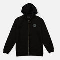 Felpa Salty Crew Skewed Zip Blk
