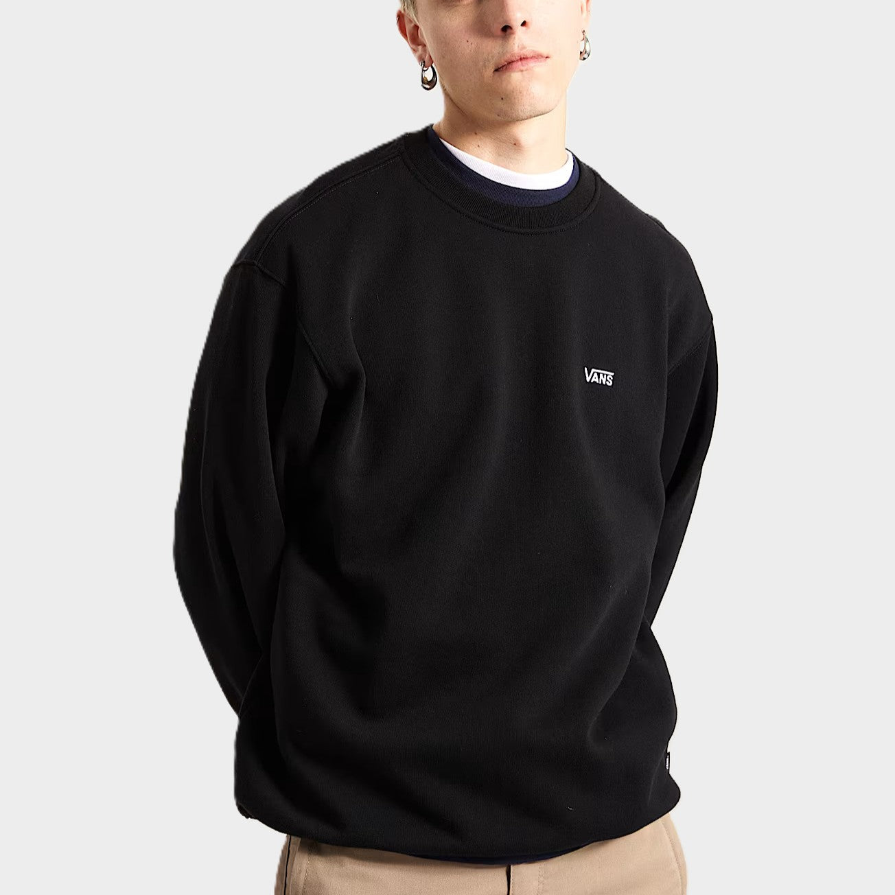 Felpa Vans Left Chest II Loose Black