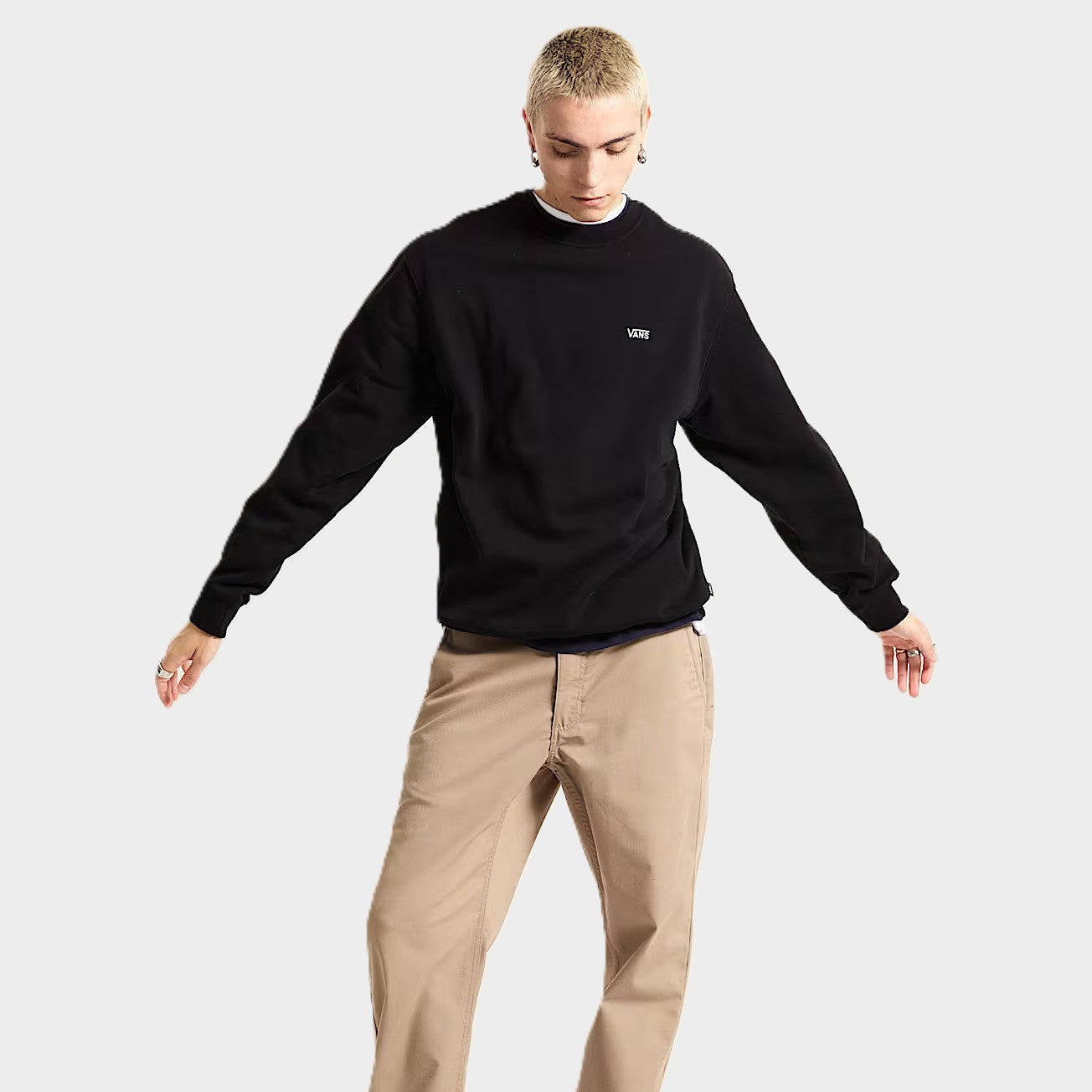 Felpa Vans Left Chest II Loose Black