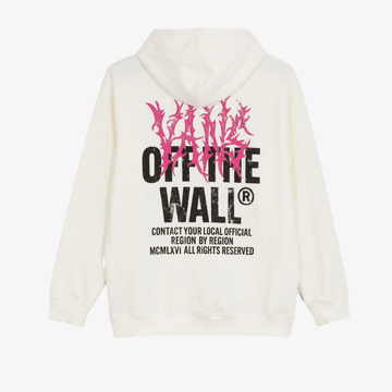 Felpa Vans Metal Wall Fz Marshmallow