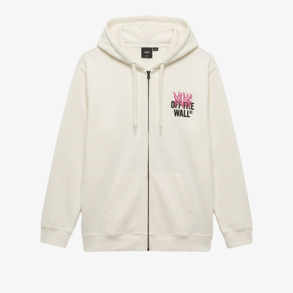 Felpa Vans Metal Wall Fz Marshmallow