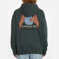 Felpa Volcom Hell Wheel hoodie green