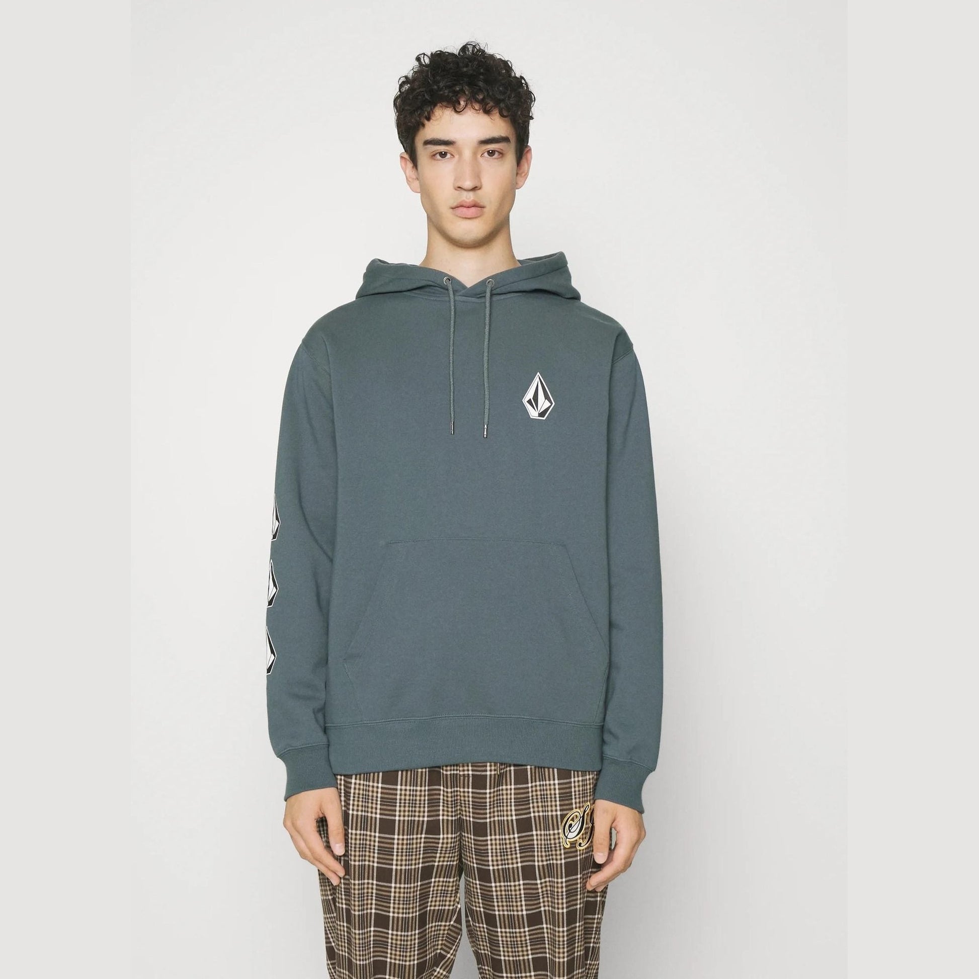 Felpa Volcom Iconic Stone hoodie dark slate