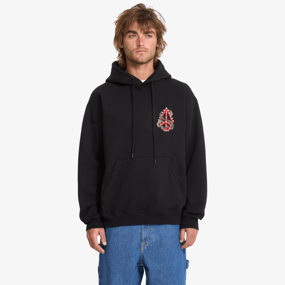 Felpa Volcom Watanite Po Black