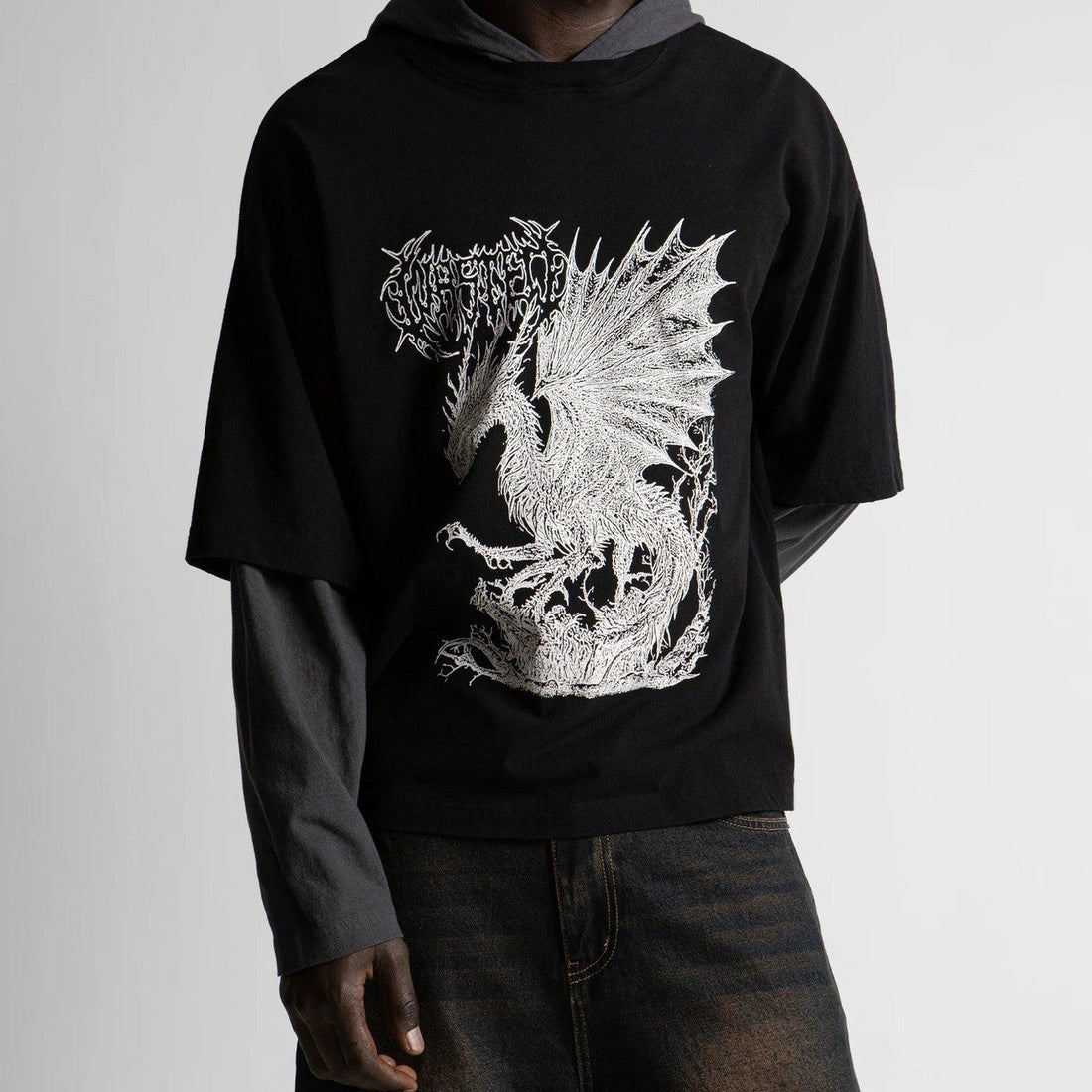 Felpa Wasted Paris Balaur hoodie black