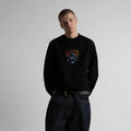 Felpa Wasted Paris Bane crewneck Black