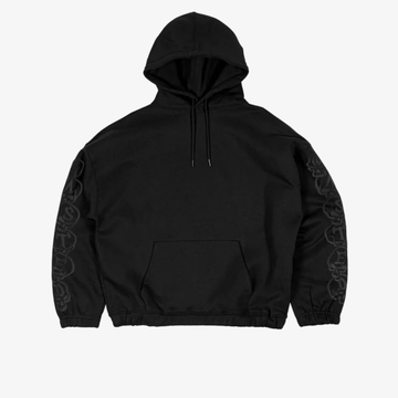 Felpa Wated Paris Bury Hood Black