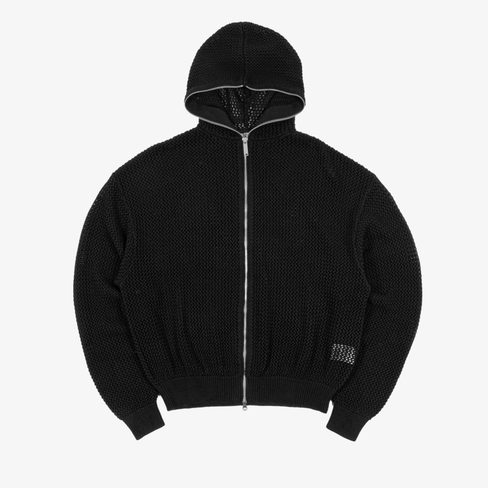 Felpa Wasted Paris Real Zip black