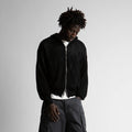 Felpa Wasted Paris Real Zip black