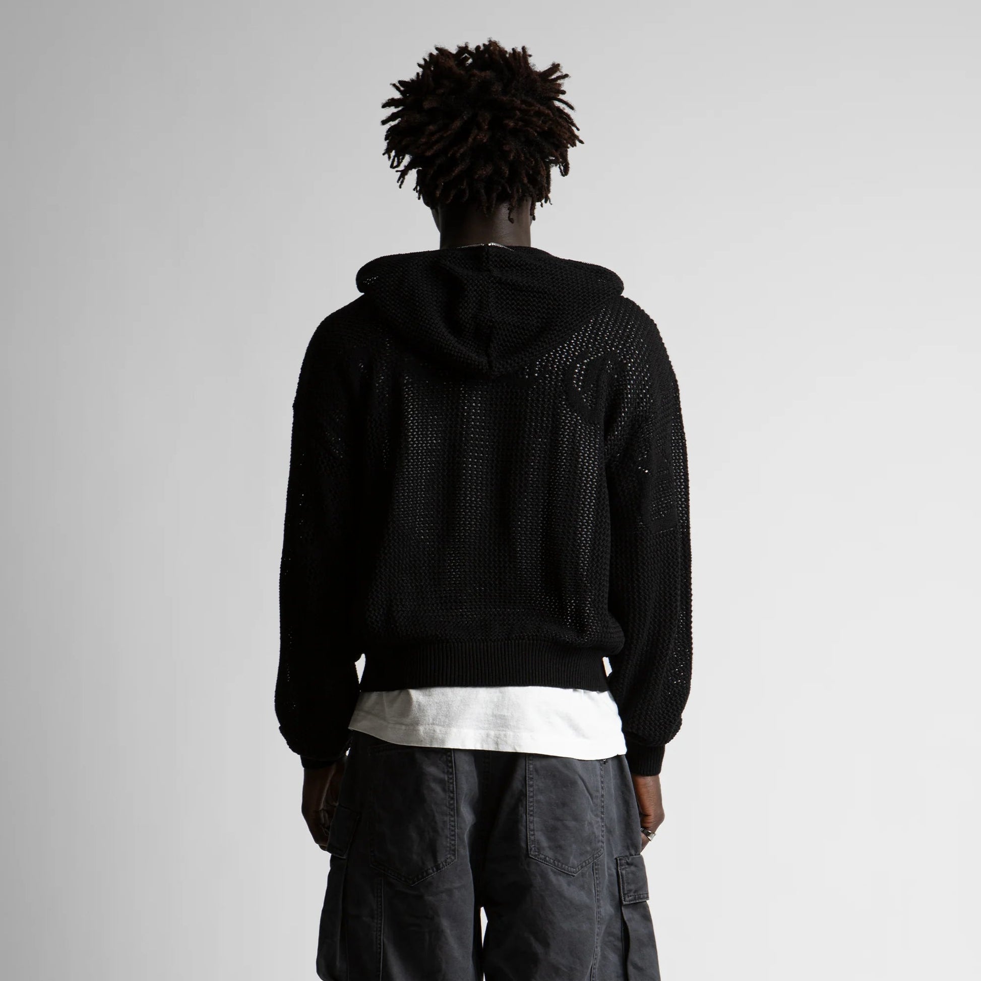 Felpa Wasted Paris Real Zip black
