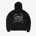 Felpa Wasted Paris Snakes Hood Black