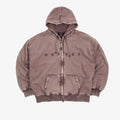 Felpa Wasted Paris Splinter zip Burgandy