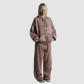 Felpa Wasted Paris Splinter zip Burgandy