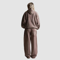 Felpa Wasted Paris Splinter zip Burgandy