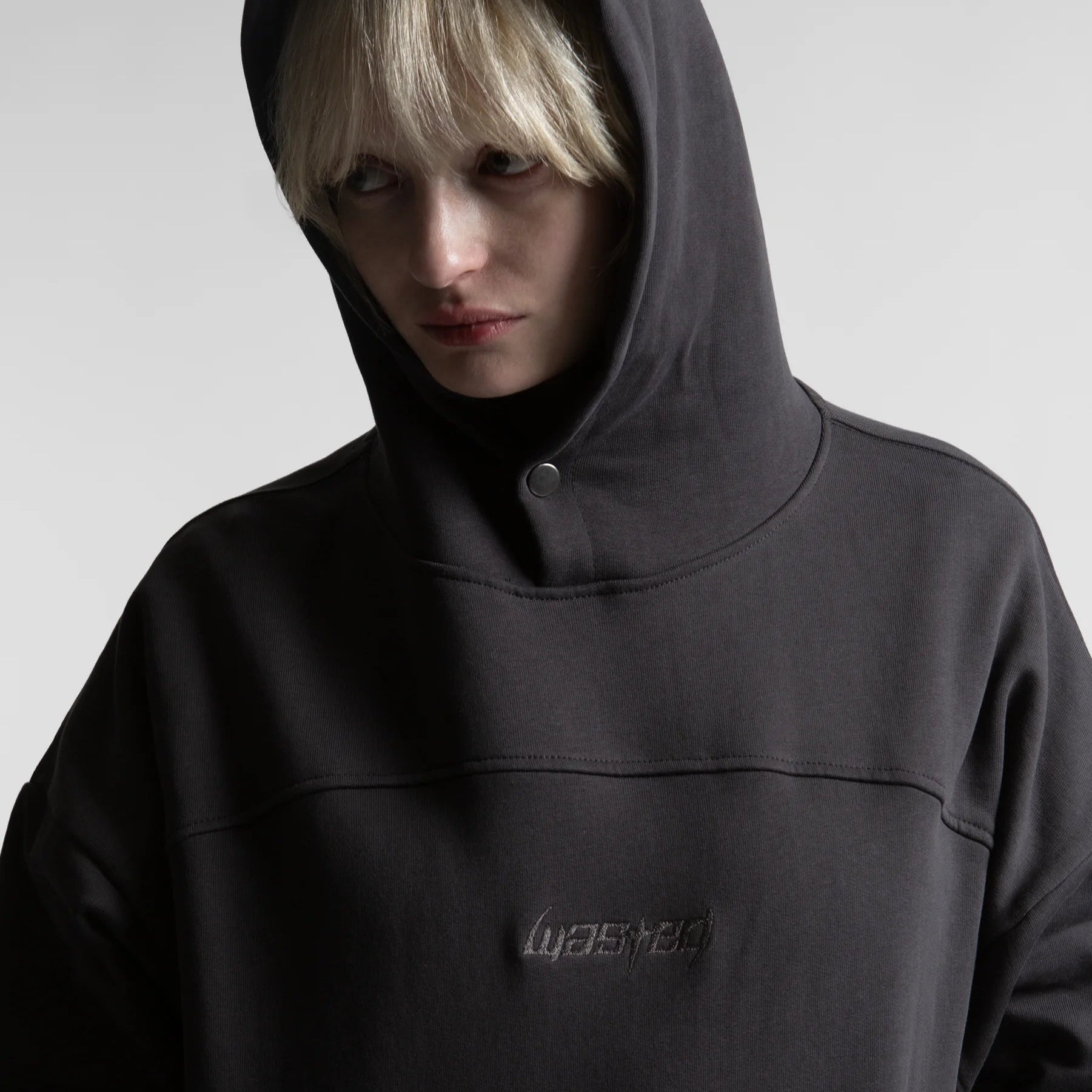 Felpa Wated Paris Switchblade Hood Black