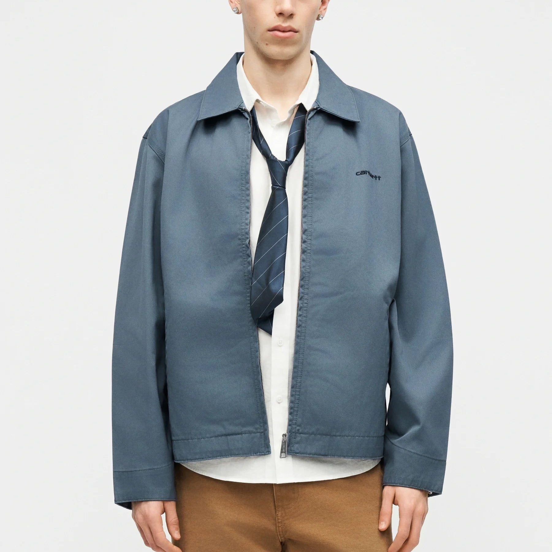 Giacca Carhartt Module Script Jkt Blue