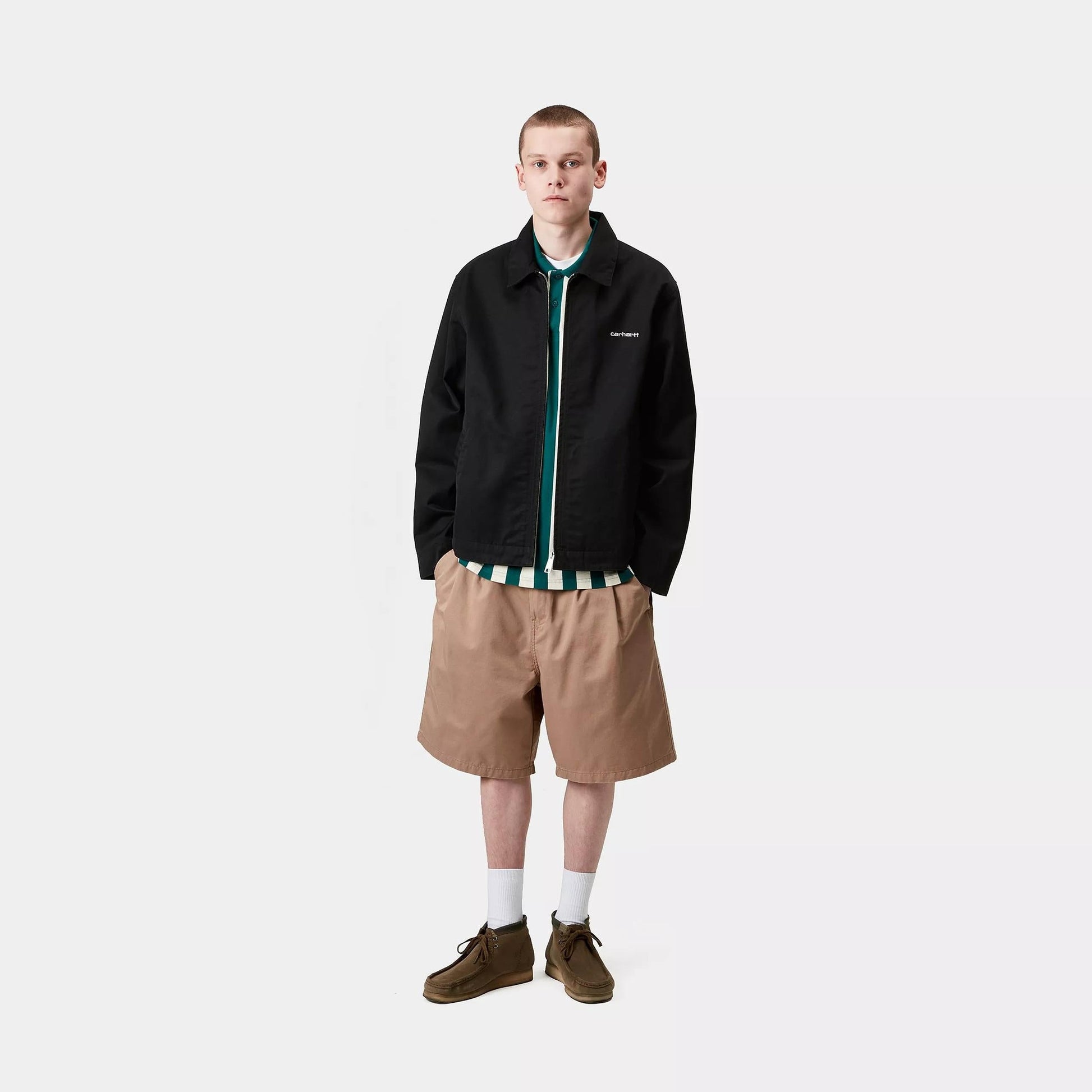 Giacca Carhartt Module Script black white