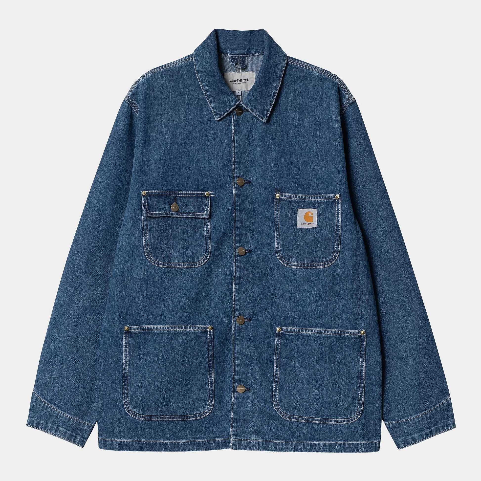 Giacca Carhartt OG Chore blue denim