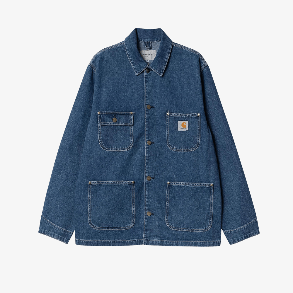 Giacca Carhartt OG Chore blue denim
