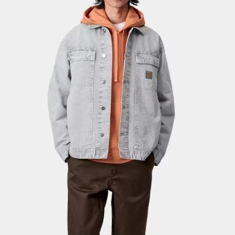 Giacca Carhartt Og artic blk chalk washed
