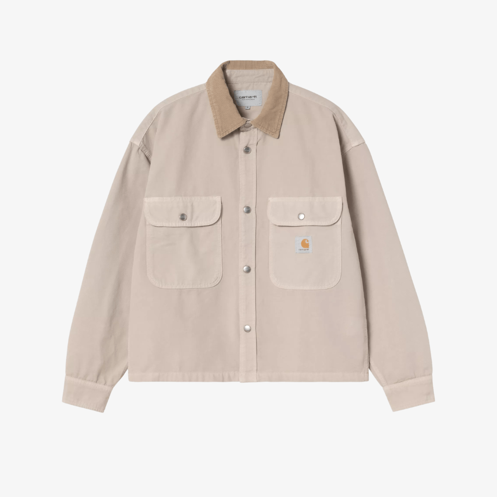 Giacca Carhartt Prescott Shirt Beige