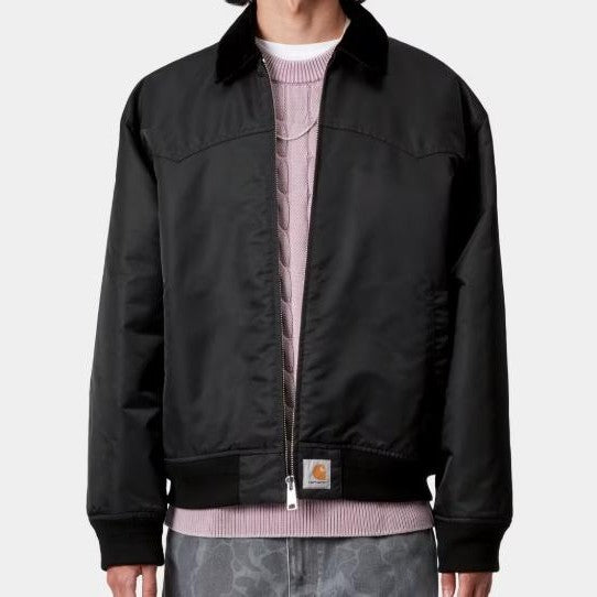 Giacca Carhartt Sant Fe blk scarlet