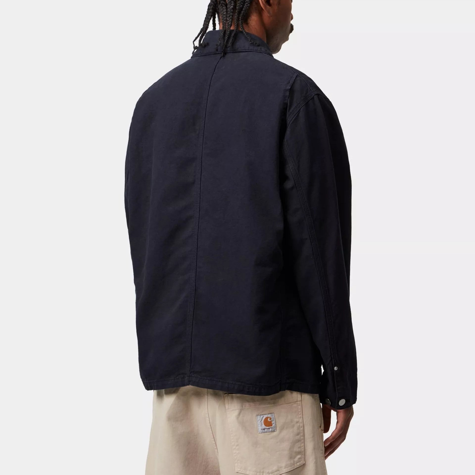 Giacca Carhartt Walter Chore dark navy dyed