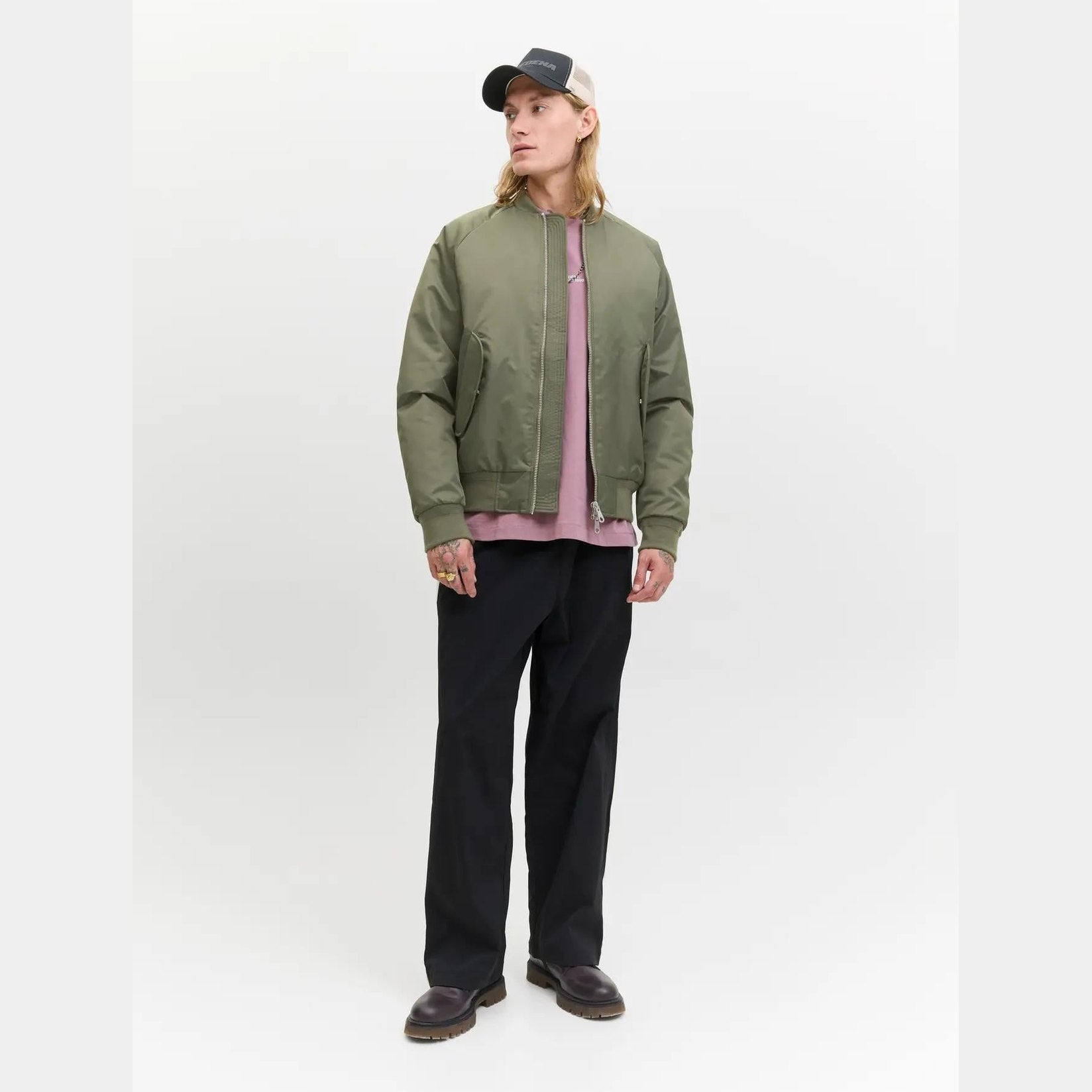 Giacca Jack & Jones Motion Bomber black