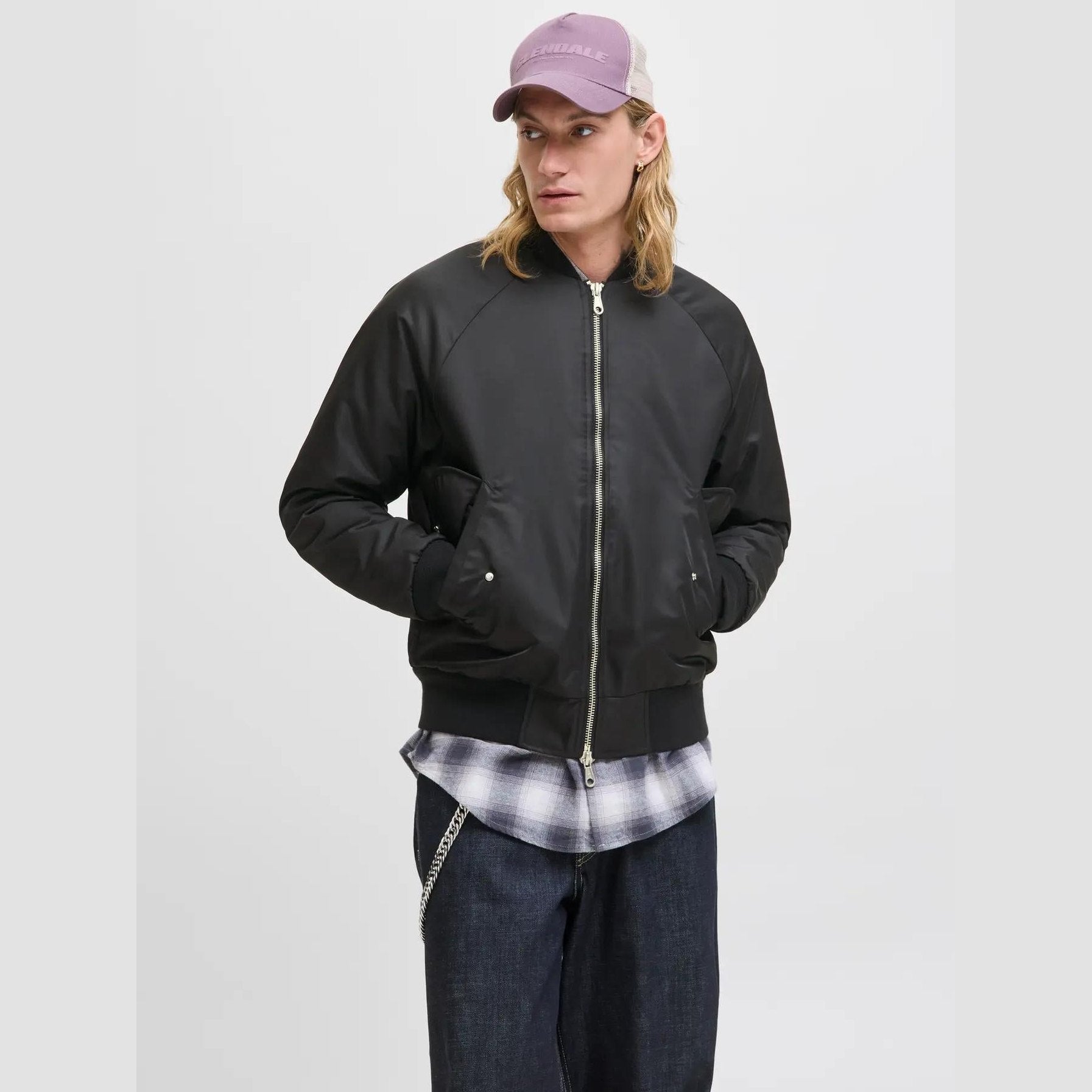 Giacca Jack & Jones Motion Bomber grape leaf