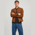 Giacca Jack & Jones Rocky Suede cognac