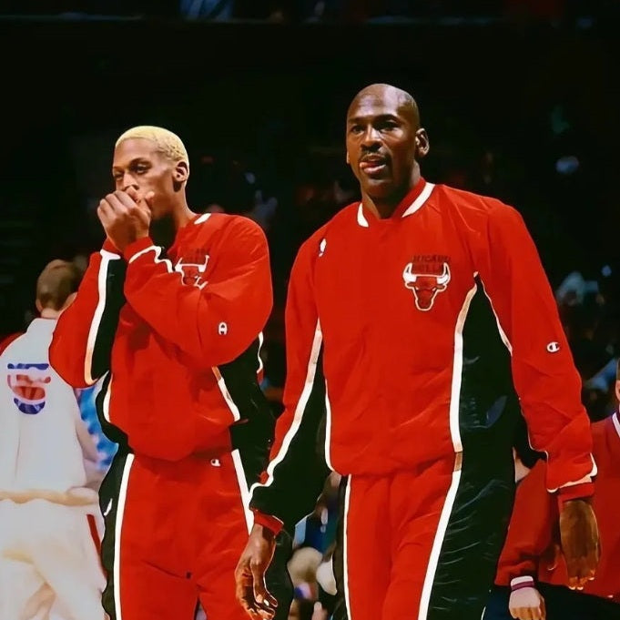 Giacca Mitchell & Ness NBA Authentic Warm Up JKT Bulls 1992