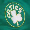 Giacca Mitchell & Ness NBA Primetime Satin Logo Celtics green
