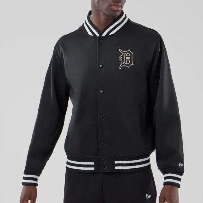 Giacca New Era Jersey Bomber Detroit Tiger Black