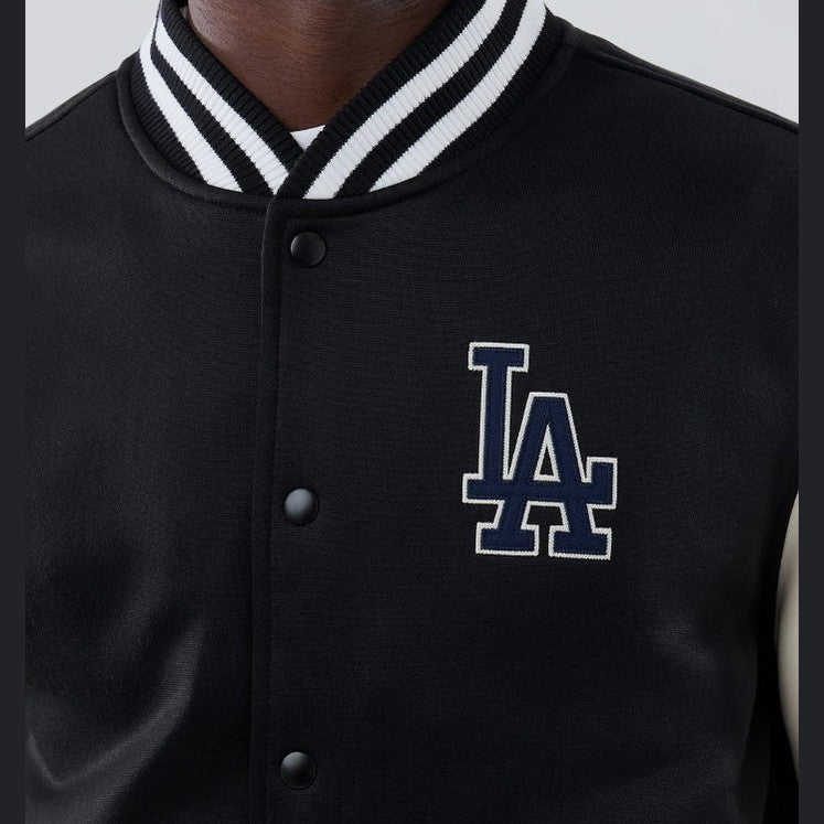 Giacca New Era Jersey Bomber LA Dodgers Black