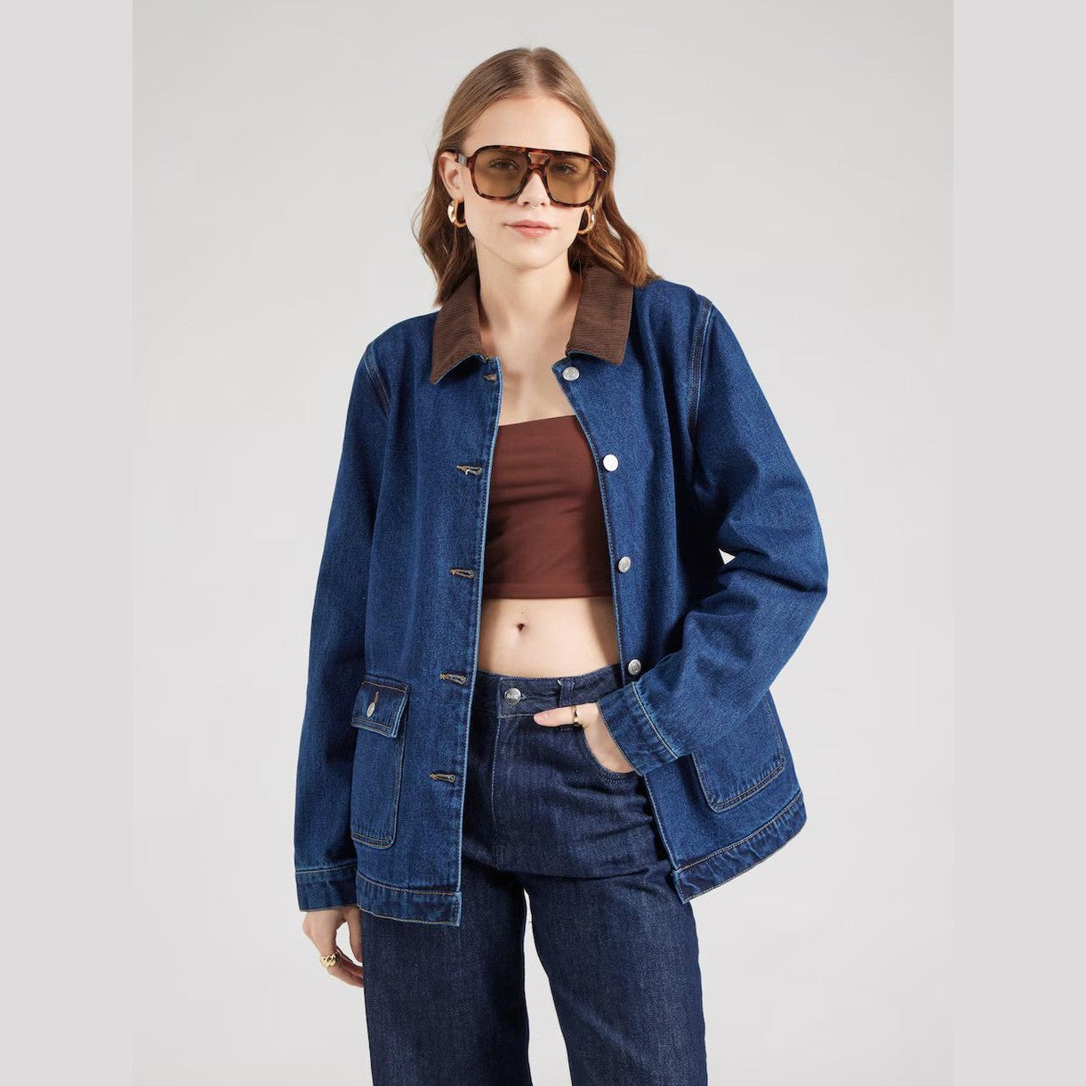 Giacca Only Frankie cord denim