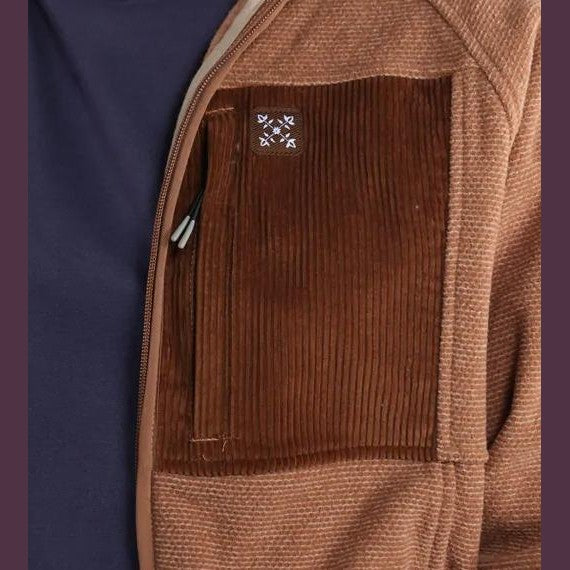 Giacca Oxbow Path Hybrid jkt Spice Brown Heat