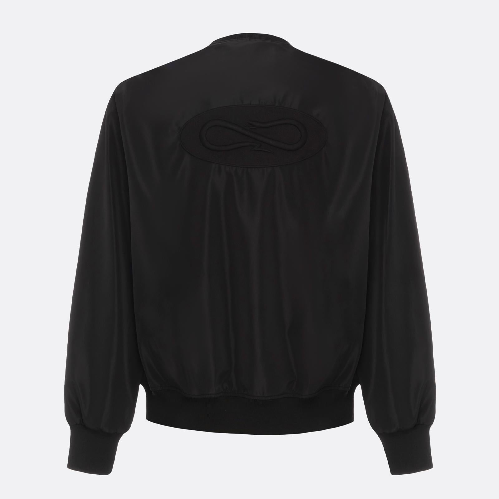 Giacca Propaganda Logo Atom Bomber black